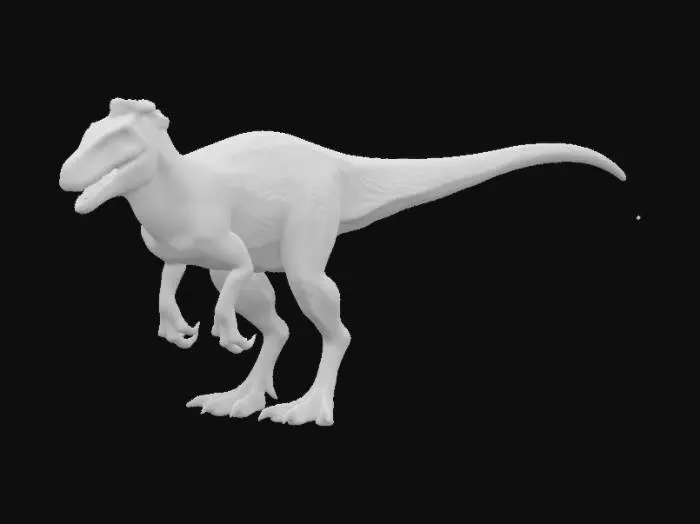 3D model for Fukuiraptor