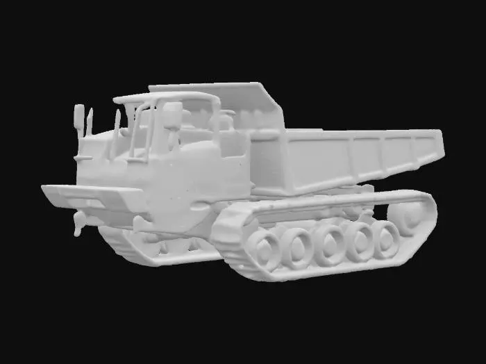 3D model for Tracked Hauler