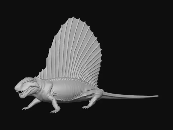 3D model for Dimetrodon Depiction