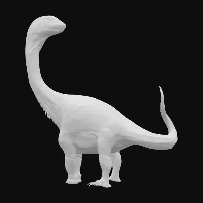 3D model for Apatosaurus Stance