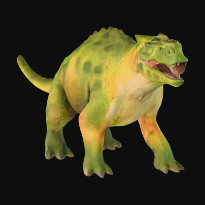 3D model for Roaring Minmi Dinosaur