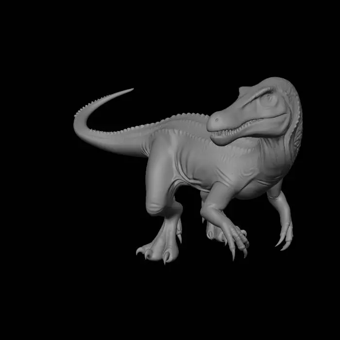 3D model for Barionyx Dinosaur