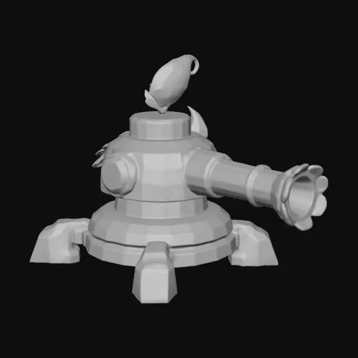 3D model for Floral Fortress