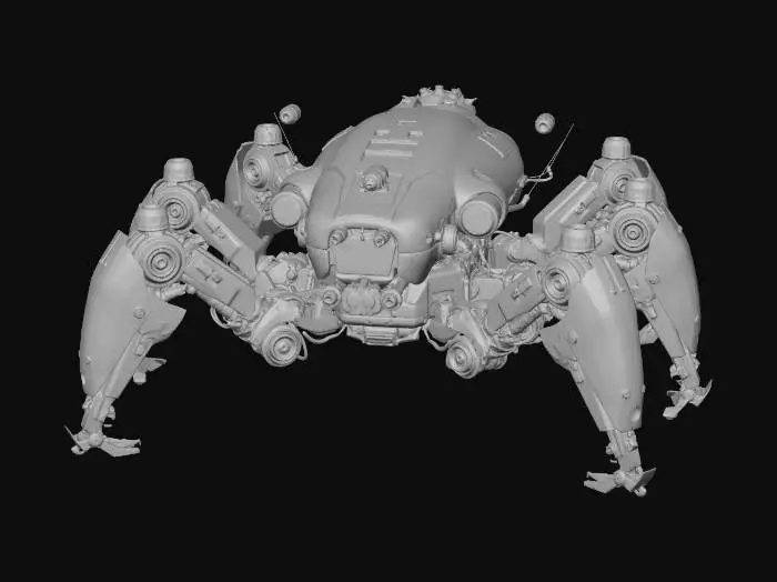 3D model for Hexapod Sentinel