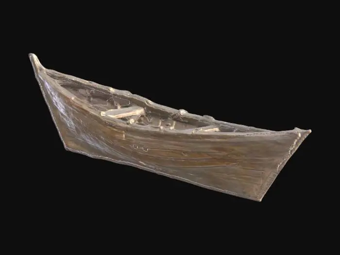 3D model for Damaged Sea Skiff