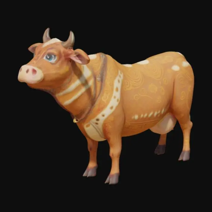 3D model for Decorative Cow