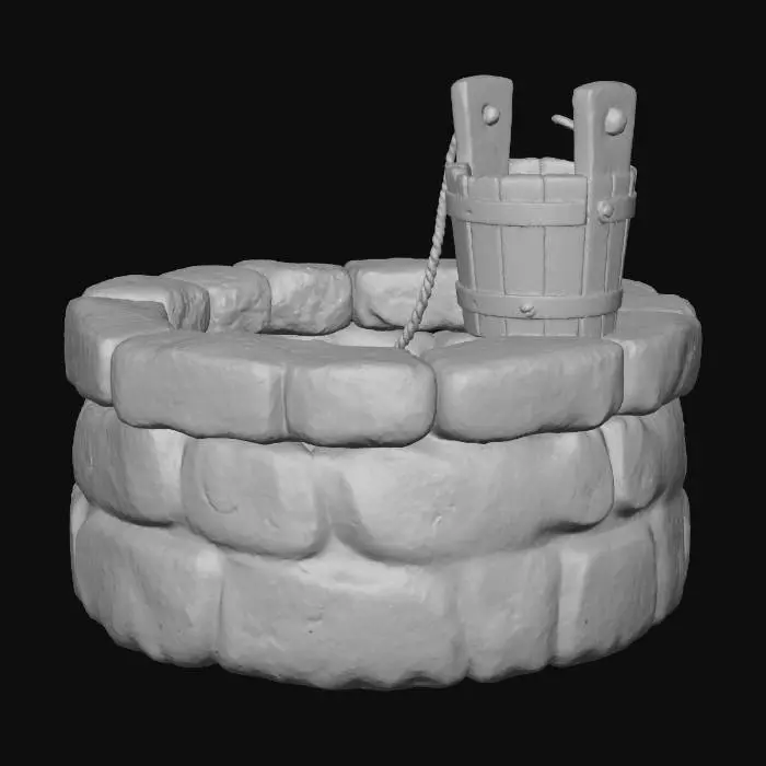 3D model for Wishing Well