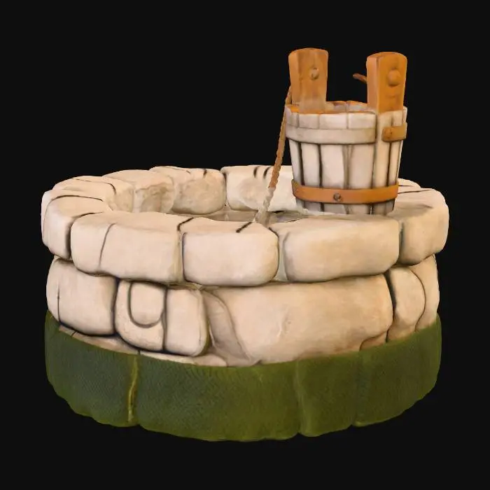 3D model for Wishing Well