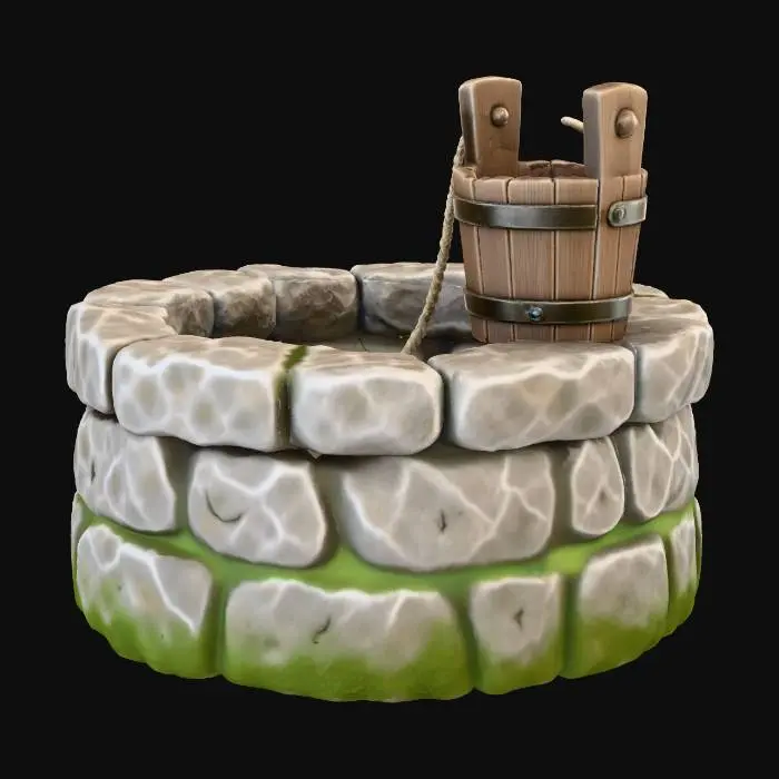 3D model for Wishing Well