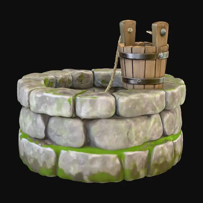 3D model for Wishing Well