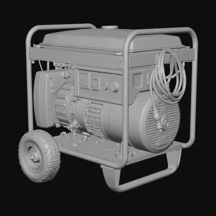3D model for Rusty Portable Generator