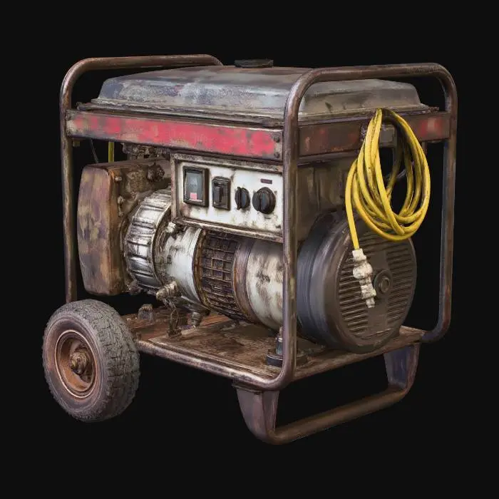 3D model for Rusty Portable Generator
