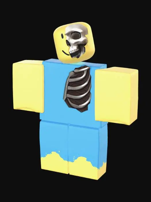 Unmasked Roblox Skeleton