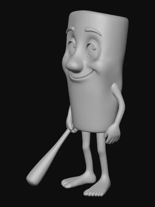 3D model for Wooden Buddy
