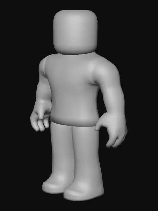 3D model for roblox_boy