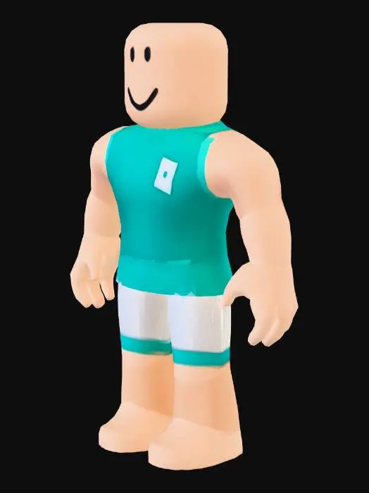 3D model for roblox_boy