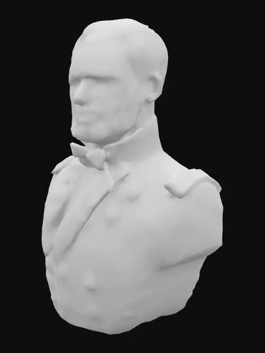 3D model for Bust of a Civil War General