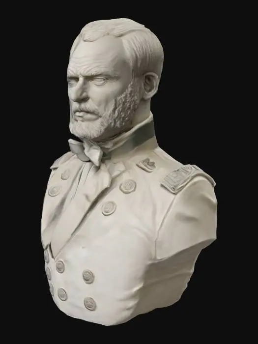 3D model for Bust of a Civil War General
