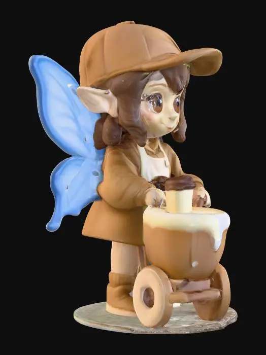 3D model for Fairy Barista