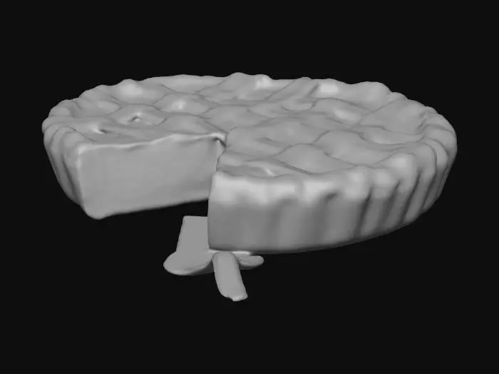 3D model for Pumpkin Pie by Candlelight