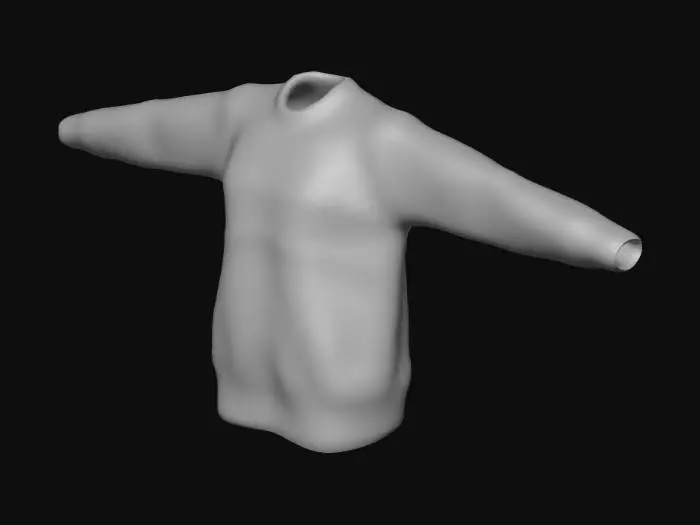 3D model for Gingerbread Winter Sweater