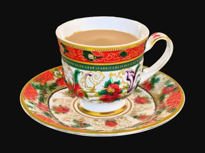 3D model for Ornate Coffee Moment