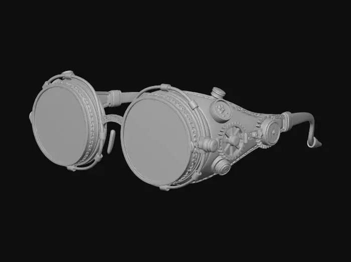 3D model for Steampunk Spectacles