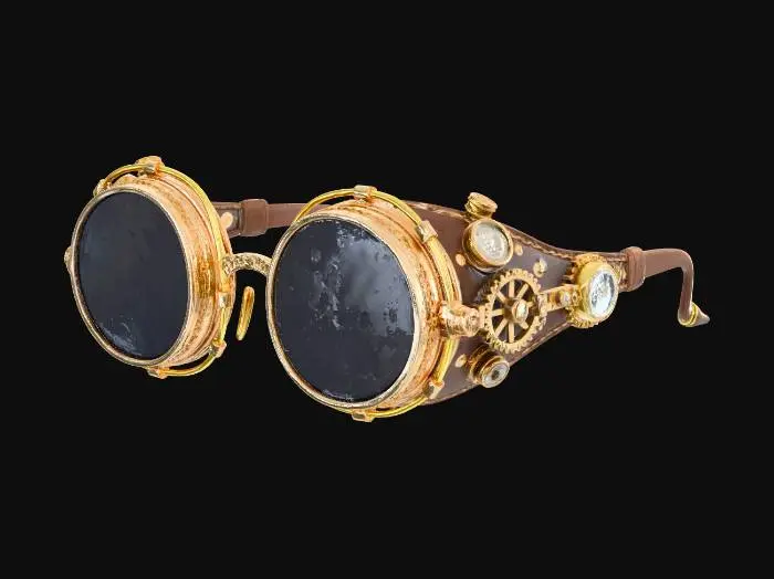 3D model for Steampunk Spectacles
