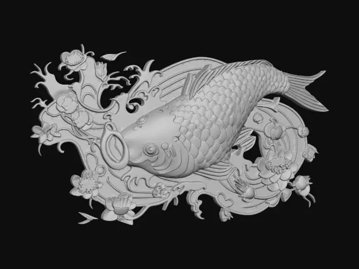 3D model for Koi Symphony