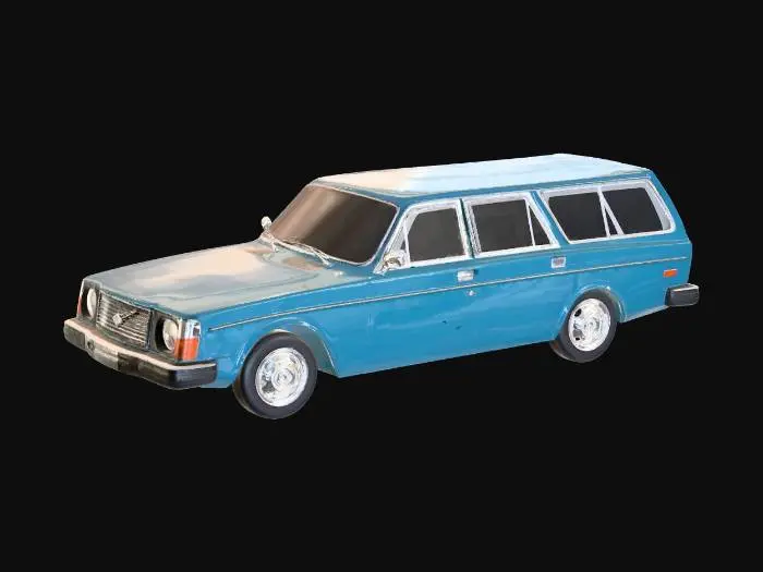 3D model for Azure Classic Station Wagon