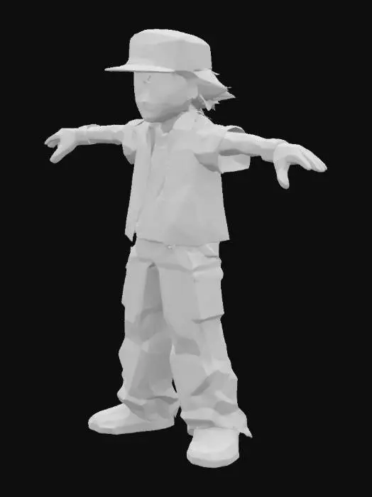 3D model for T-Pose Trainer
