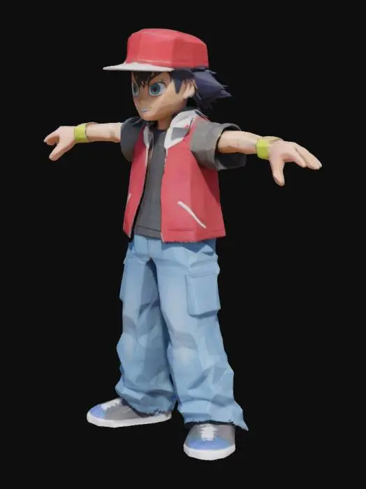 3D model for T-Pose Trainer