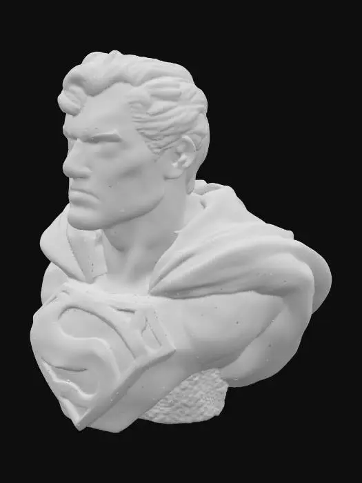 3D model for Man of Steel Bust