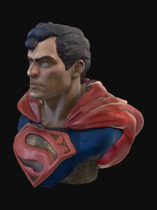 3D model for Man of Steel Bust