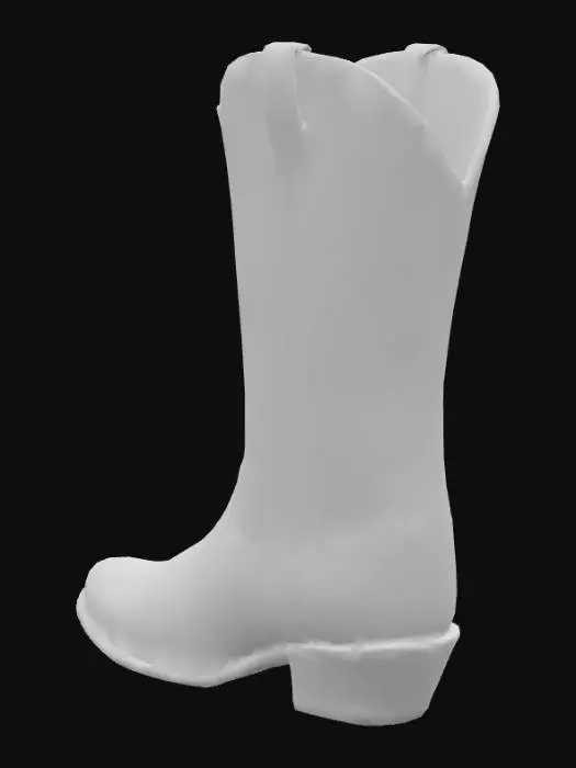 3D model for Western Boot Elegance hyper realistic 