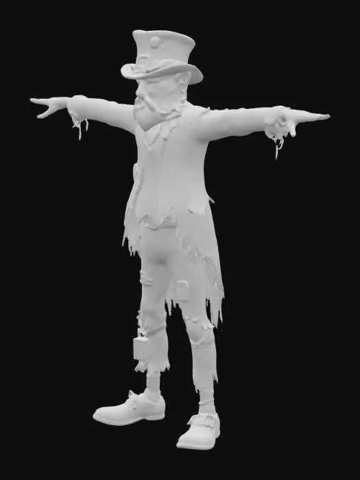 3D model for Leprechaun with Tattered Attire