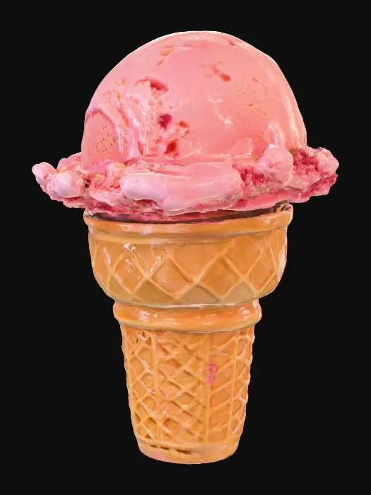 3D model for Strawberry Delight