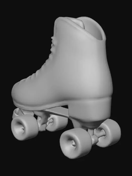 3D model for Halloween Roller Skate