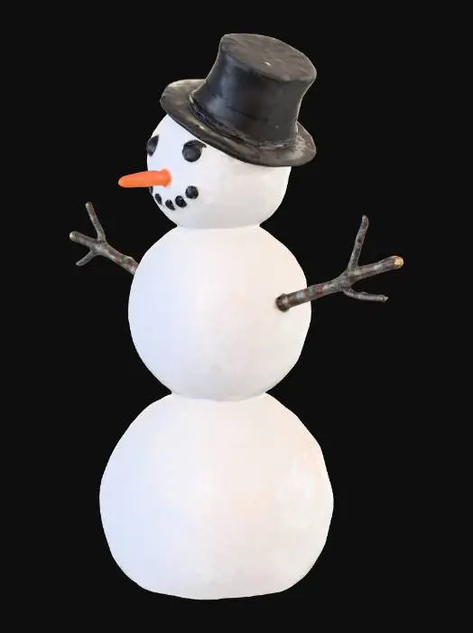 3D model for Snowman Delight