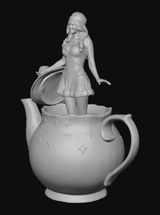 3D model for Patriotic Teapot Surprise