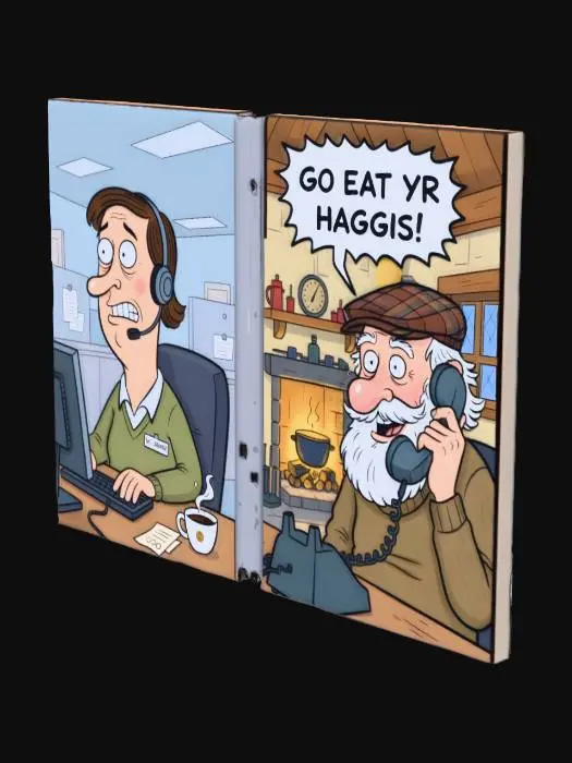 3D model for Call Handler's Haggis Dilemma