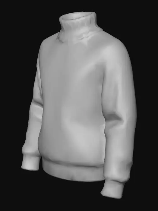 3D model for The Christmas jumper sweater is a classic, traditional festive wear item that typically features a warm, chunky knit construction. It can come in many different designs—bold stripes, snowflakes, reindeer, Santa, or a pattern of colorful baubles, with some featuring an oversized fit or a turtleneck collar to keep its wearer extra cozy. Many are made of pure-wool or a blend with other insulating materials such as acrylic, and are finished with a traditional collar, cuffs, and a hem in either matching stitch or complimentary to the front. This jumper is sure to keep you warm—and feeling jolly—all festive season long.