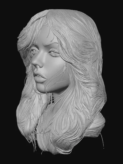 3D model for Ethereal Glamour T-Pose