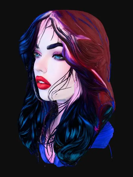 3D model for Ethereal Glamour T-Pose