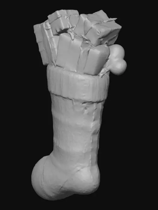 3D model for Festive Stocking