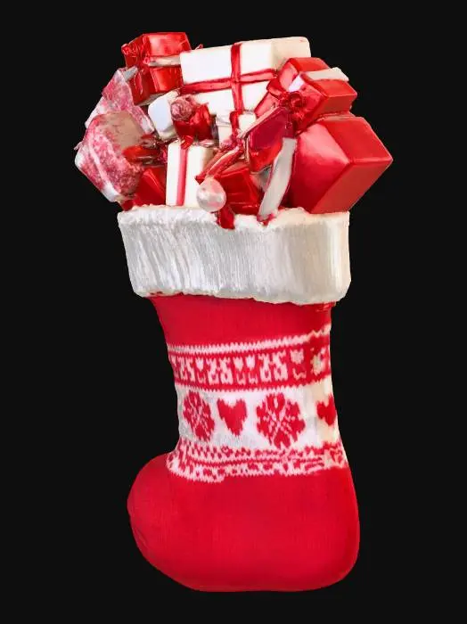 3D model for Holiday Stocking Bliss