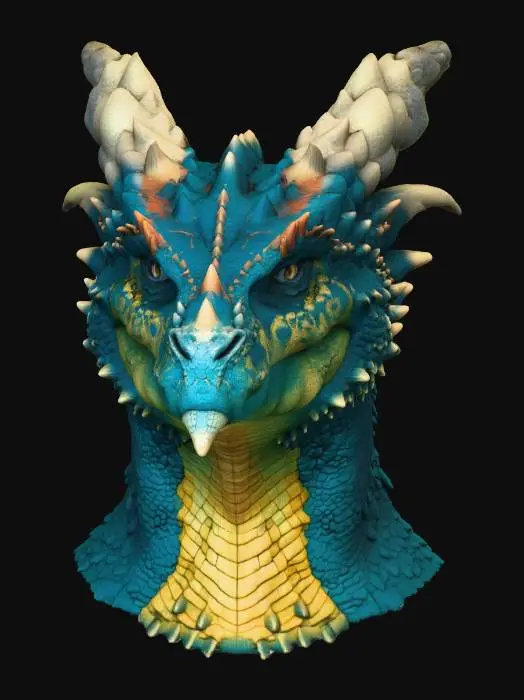 3D model for Draconic Majesty