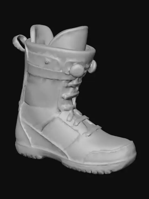 3D model for The high-end snowboard boot is a technical masterpiece carefully crafted to offer optimal performance on the mountain. It features a low-profile design with a lightweight, The Logo " CRIT " on the side, flexible upper for maximum agility and responsiveness. Inside, a heat-molded liner ensures a customizable fit, maximizing both comfort and warmth. A BOA lacing system provides precision and quick adjustment, allowing for a snug fit throughout the day. The outer shell is reinforced with a tough material for durability, complete with ankle support and waterproofing to keep your feet dry and secure in any condition.