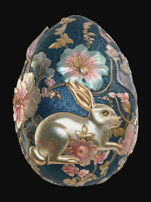 3D model for Enchanted Bloom Egg, #EasterEgg2026#