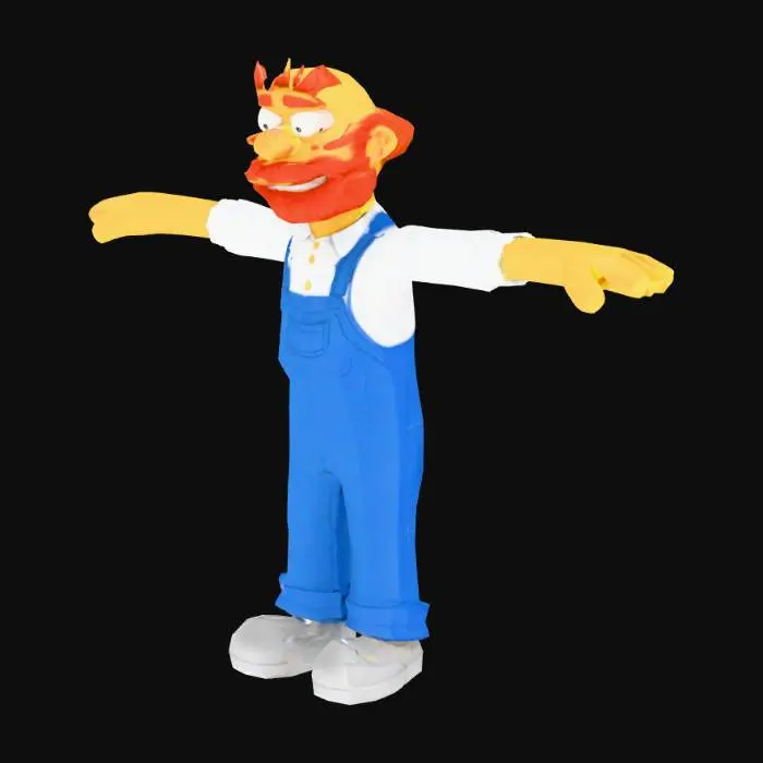 3D model for Groundskeeper